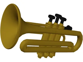 Trombone 3D Model