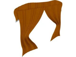 Curtains 3D Model