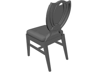 Chair Aluminum 3D Model