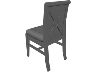 Chair Wood 3D Model