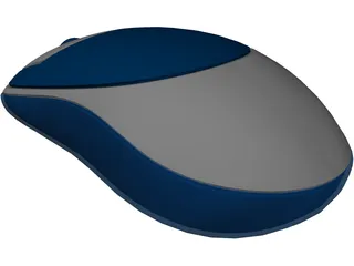 Mouse Computer Cordless 3D Model
