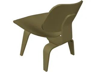 Plywood Chair 3D Model