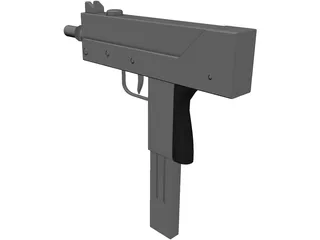Ingram M10 3D Model