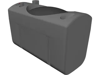 Computer Speaker 3D Model