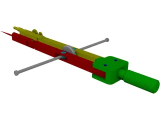 Beam Compass 3D Model