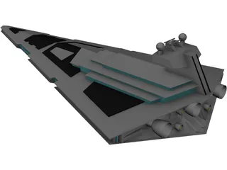 Star Wars Imperial Star Destroyer 3D Model