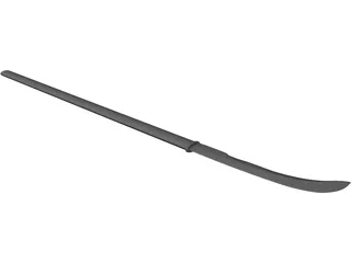 Naginata 3D Model