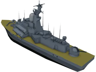 Mine Destroyer 3D Model