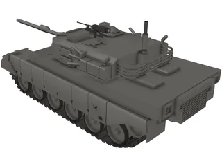 Tank 3D Model