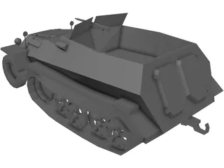 KFZ 250 3D Model