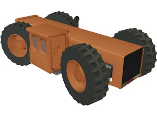 Tractor 3D Model