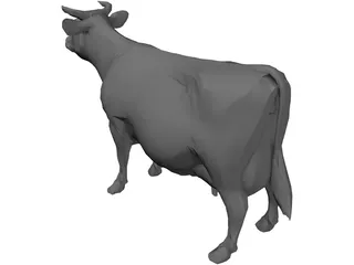 Bull Udder 3D Model