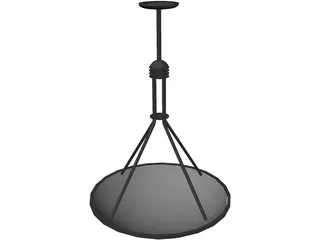 Light Modern Fixture Metropolitan 3D Model