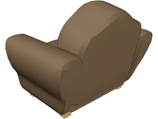 Chair Leather 3D Model