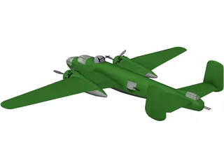 B-52 Bomber 3D Model