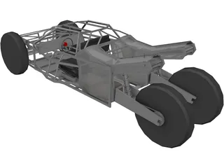 Dune Buggy 3D Model