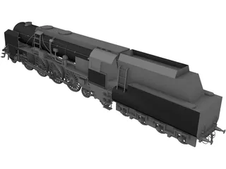 BR12 Austrian Steamengine 3D Model