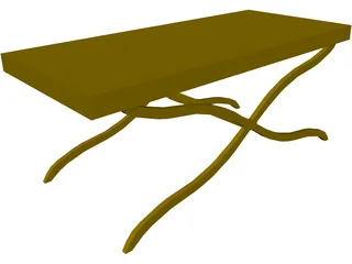 Table Coffee 3D Model