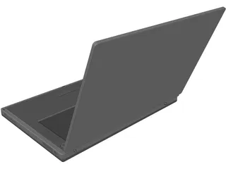 Powerbook G4 Titanium 3D Model