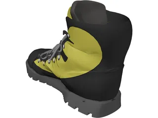 Boot Trekking 3D Model