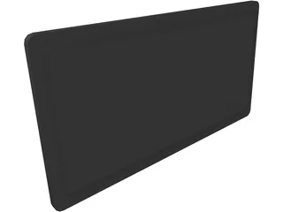 Pioneer LCD TV Wide 3D Model