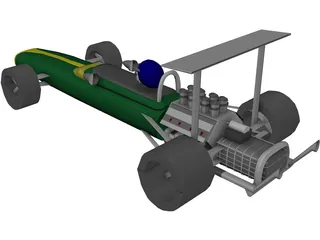 F1 Lotus 3D Model