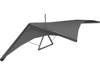 Hang Glider 3D Model