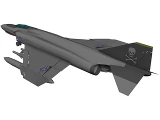 F-4 Phantom II 3D Model