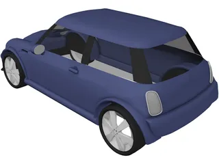 Mini Cooper [Tuned] 3D Model