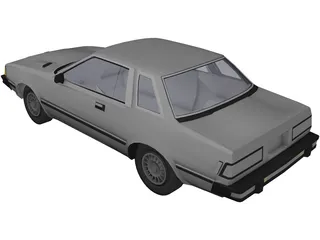 Nissan Silvia S110 3D Model