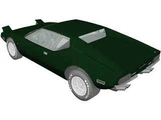 De Tomaso Pantera (1971) 3D Model