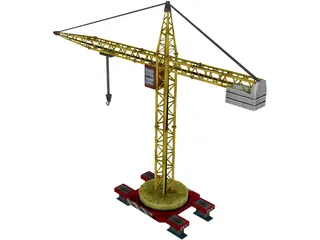 Crane 3D Model