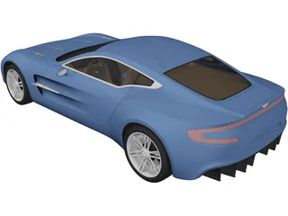 Aston Martin One-77 3D Model