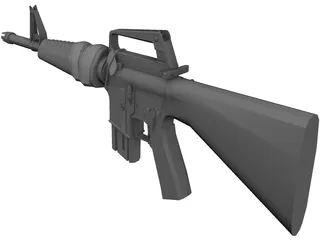 M16 3D Model