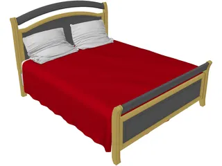 Bed 3D Model