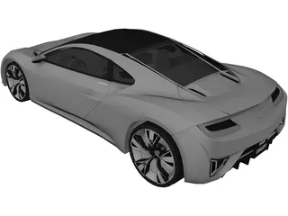 Acura NSX Concept 3D Model