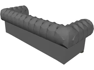 Chesterfield Sofa 3D Model