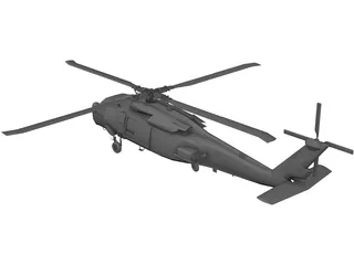 Sikorsky SH-60 Seahawk 3D Model