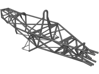 Formula Sena Frame 3D Model