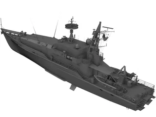 Patrol Boat Ararat 3D Model