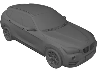 BMW X1 E84 (2013) 3D Model