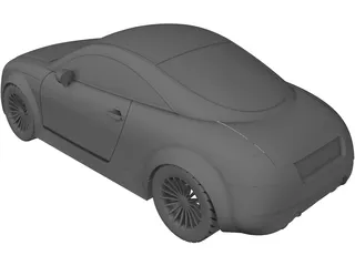 Audi TT 3D Model