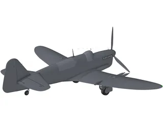 Fairey Firefly 3D Model