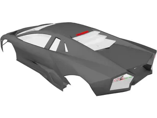 Lamborghini Reventon Body 3D Model