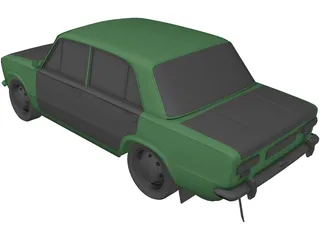 VAZ 2101 3D Model