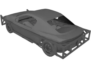 Opel Tigra 1300 Stockcar 3D Model