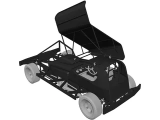 Brisca F1 Shale Car 3D Model