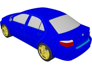 Toyota Vios 3D Model