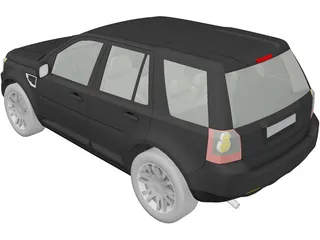 Land Rover Freelander 3D Model