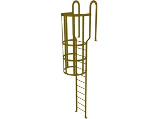 Ladder 3D Model